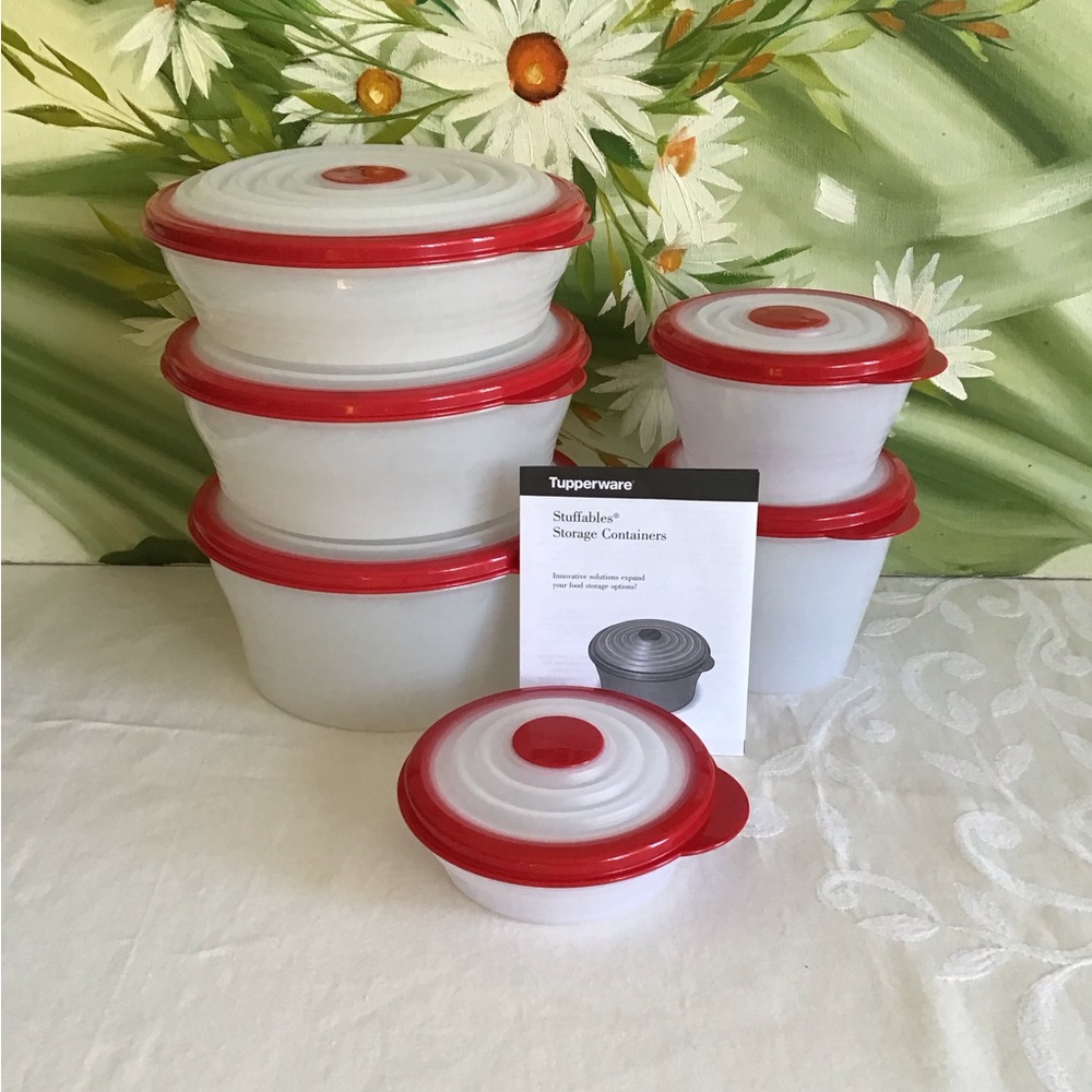 Tupperware Stuffables Super Set And Mini Set
